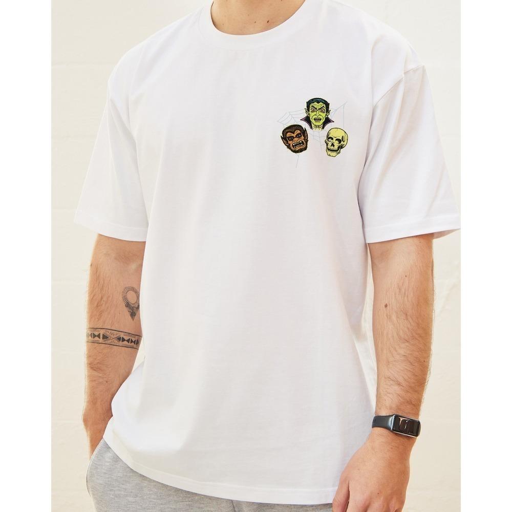 Monster Mash  Song Spooky Horror Graphic White T-Shirt